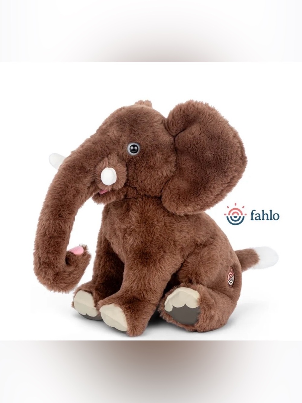 Fahlo The Expedition Plush Elephant Toy euc
